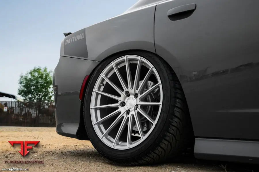 DODGE CHARGER DAYTONA on custom forged wheels