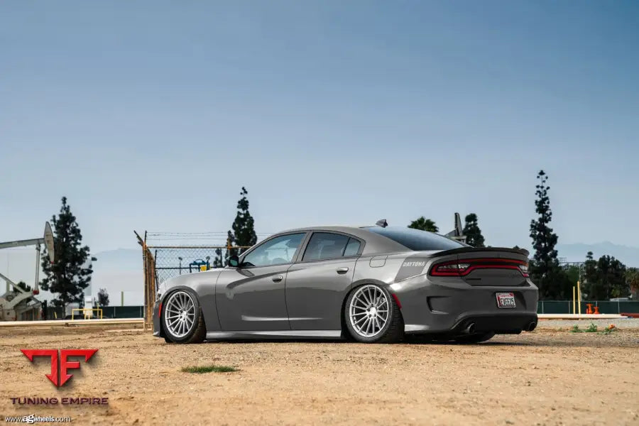 DODGE CHARGER DAYTONA on custom forged wheels