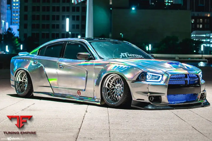 DODGE CHARGER on custom forged wheels