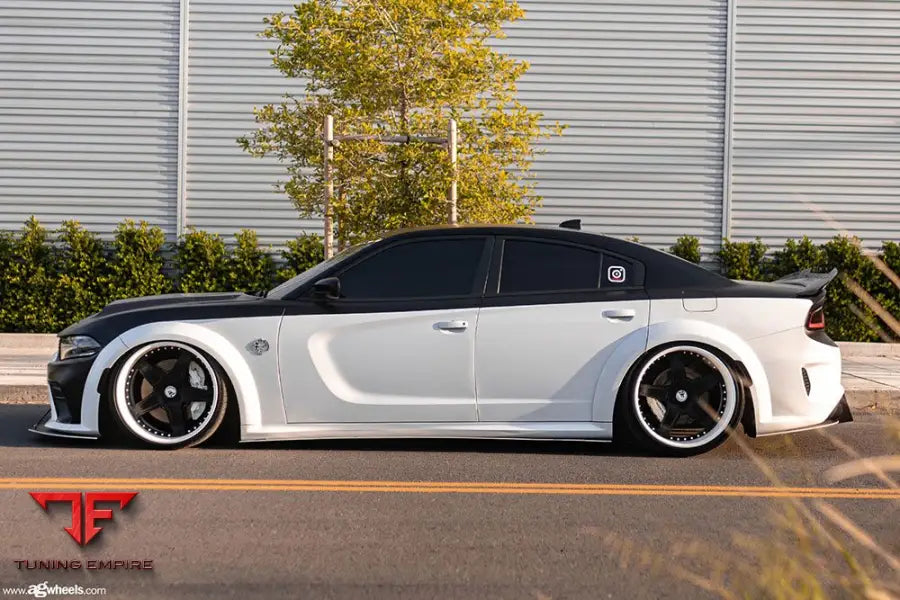 DODGE CHARGER on custom forged wheels