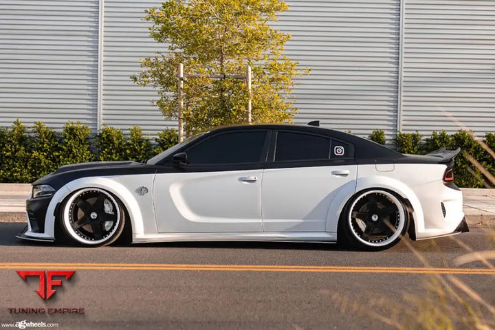 DODGE CHARGER on custom forged wheels