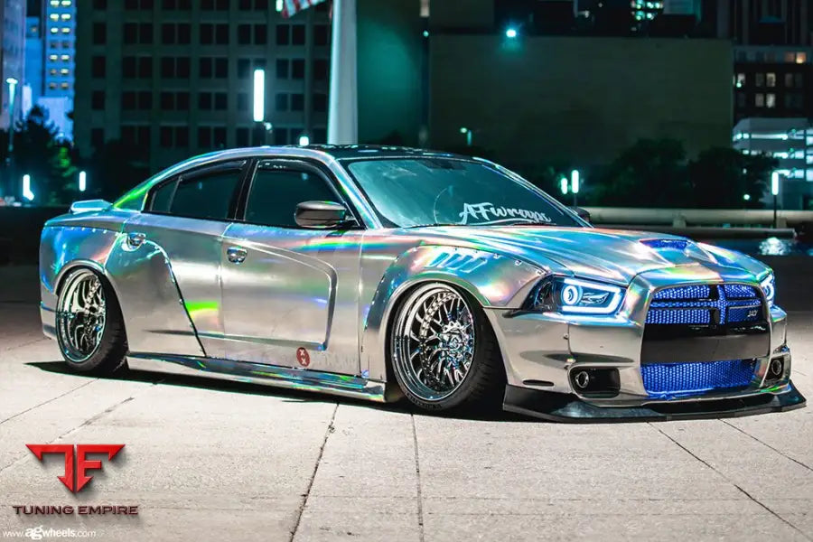 DODGE CHARGER on custom forged wheels