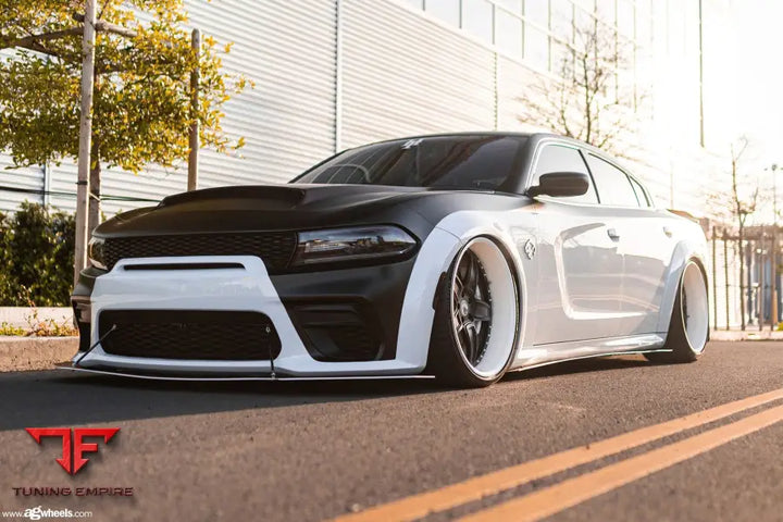 DODGE CHARGER on custom forged wheels
