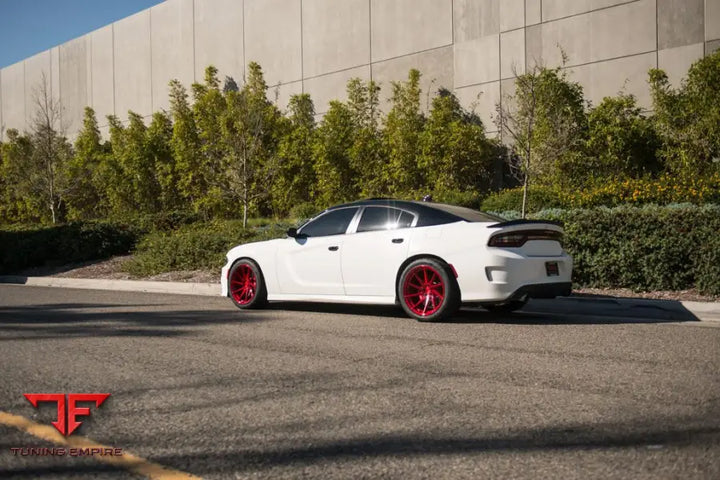 DODGE CHARGER SCAT PACK on custom forged wheels