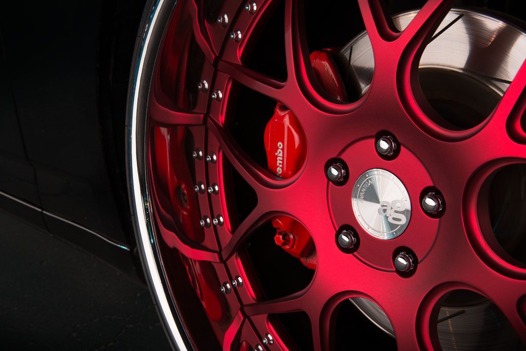 DODGE CHARGER SRT8 on custom forged wheels