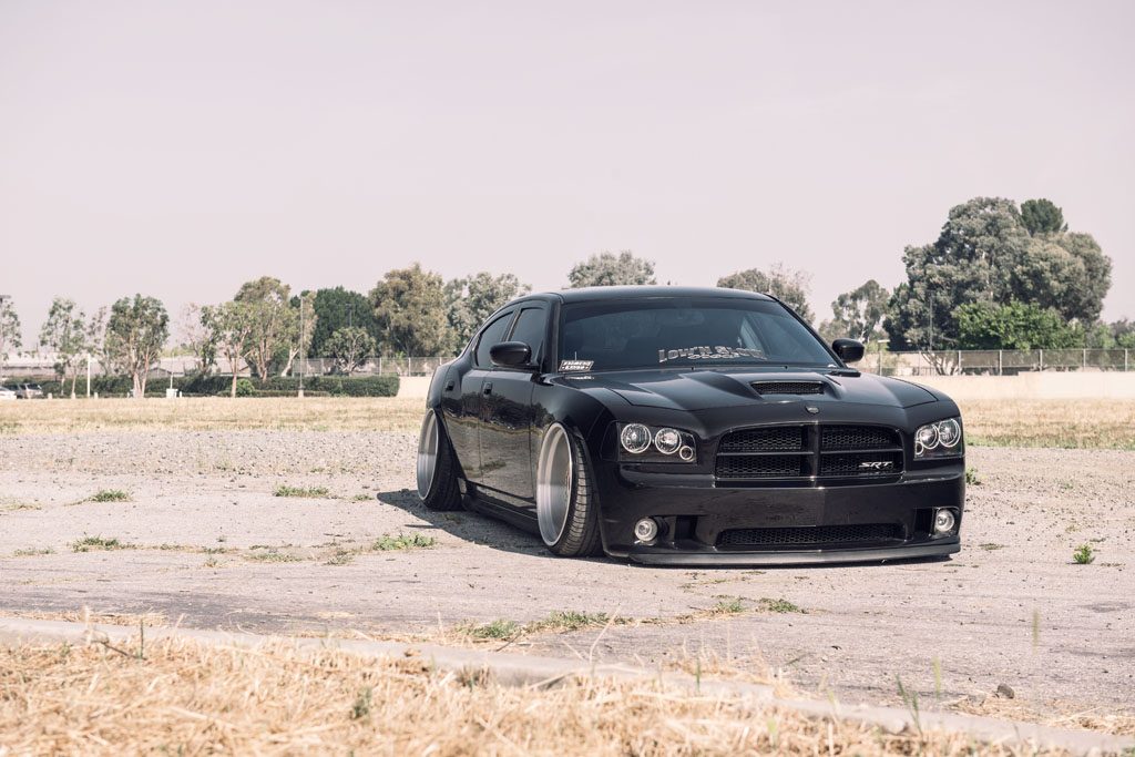 DODGE CHARGER SRT8 on custom forged wheels