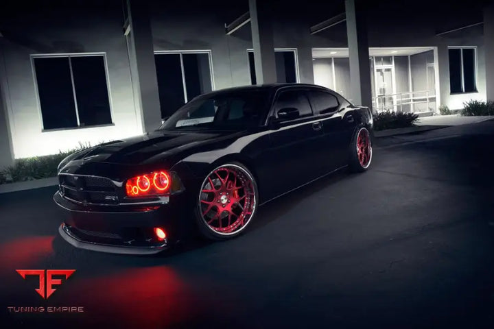 DODGE CHARGER SRT8 on custom forged wheels