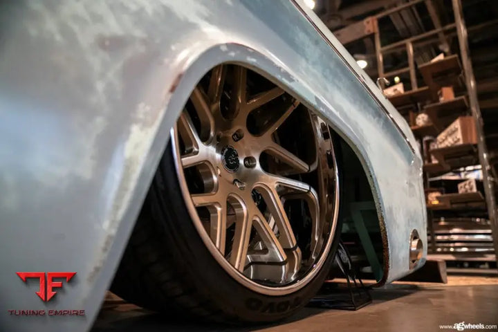 DODGE D SERIES on custom forged wheels