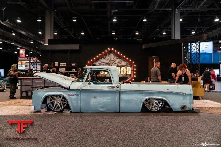 DODGE D SERIES on custom forged wheels