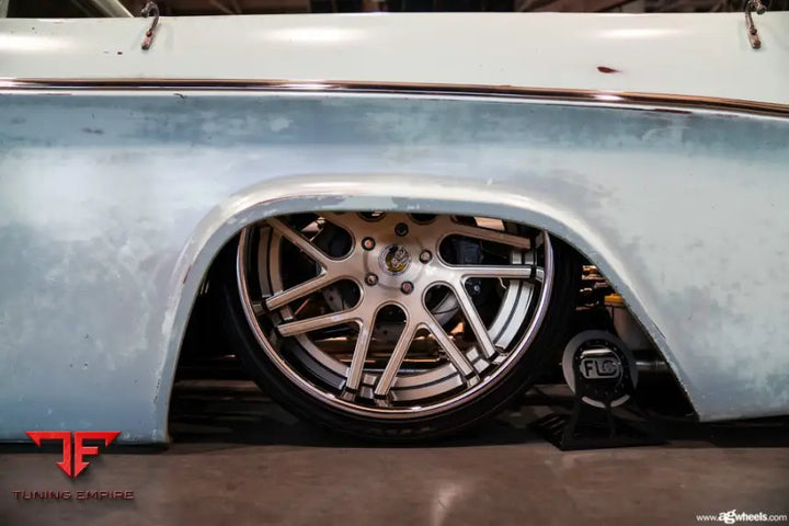 DODGE D SERIES on custom forged wheels