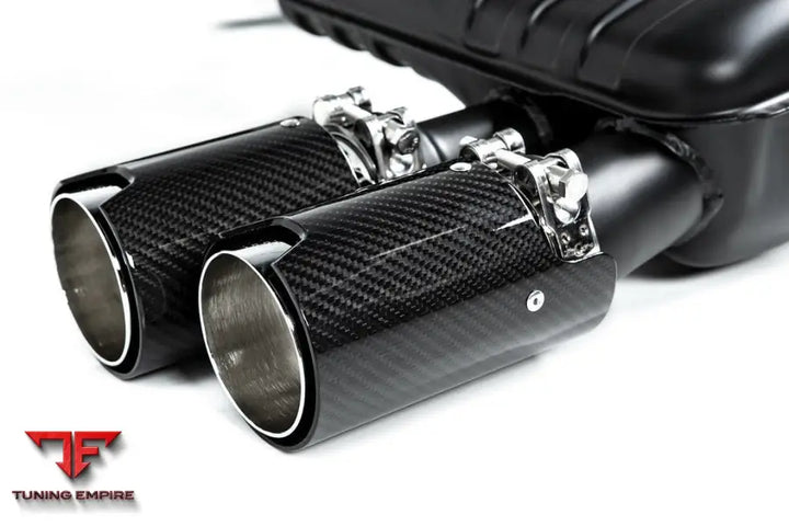 EISENMANN BMW BLACK SERIES PERFORMANCE EXHAUST + CARBON TIP SET - VALVED - F87 M2 COMPETITION
