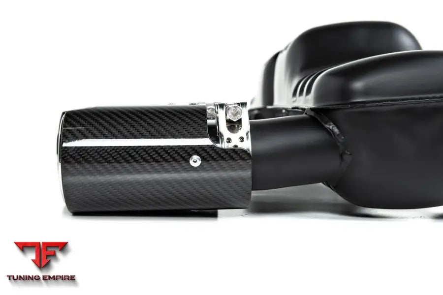 EISENMANN BMW BLACK SERIES PERFORMANCE EXHAUST + CARBON TIP SET - VALVED - F87 M2 COMPETITION