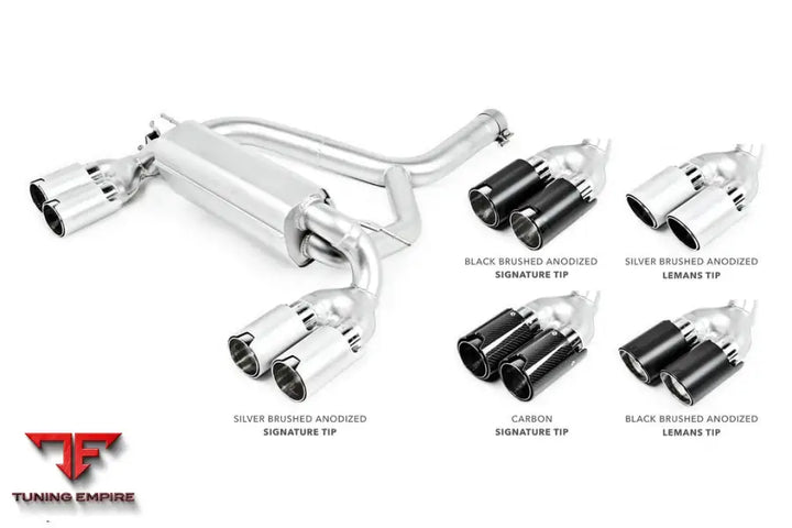 EISENMANN BMW F87 M2 PERFORMANCE EXHAUST + 4X90MM TIP SET