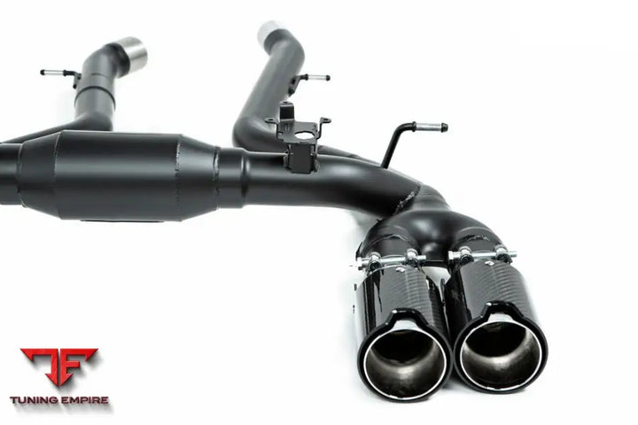 EISENMANN BMW RACE BLACK SERIES PERFORMANCE EXHAUST + CARBON TIP SET - F87 M2 COMPETITION