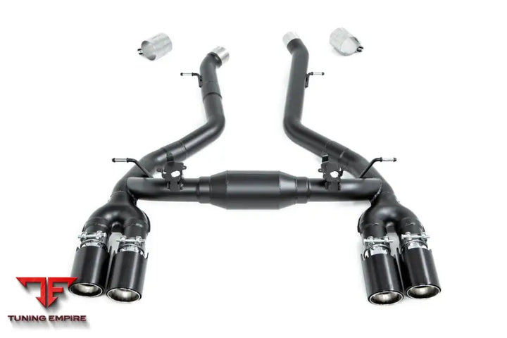 EISENMANN BMW RACE BLACK SERIES PERFORMANCE EXHAUST + CARBON TIP SET - F87 M2 COMPETITION