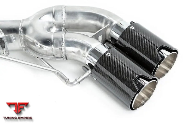 EISENMANN BMW RACE PERFORMANCE EXHAUST + CARBON TIP SET - F87 M2 COMPETITION