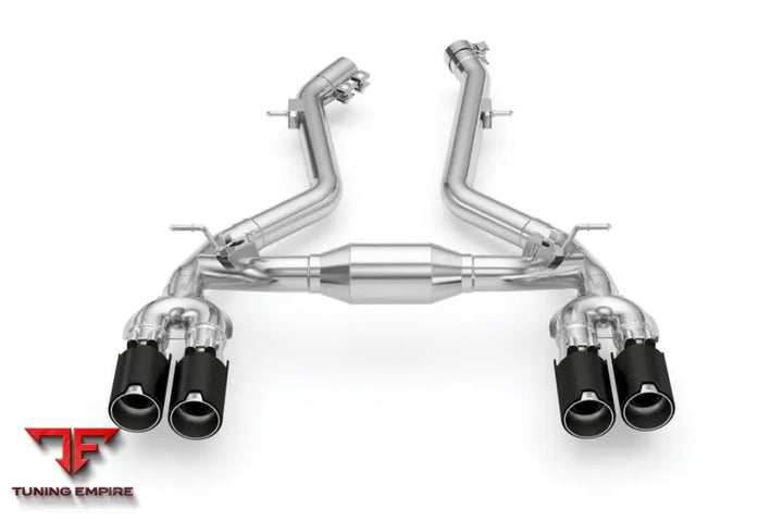 EISENMANN BMW RACE PERFORMANCE EXHAUST + CARBON TIP SET - F87 M2 COMPETITION