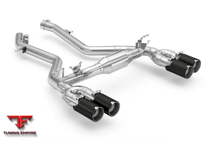 EISENMANN BMW RACE PERFORMANCE EXHAUST + CARBON TIP SET - F87 M2 COMPETITION