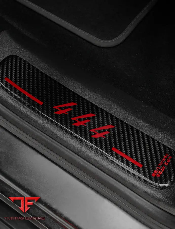 ENGRAVED CARBON DOOR SILLS - Price on request - Body Kit