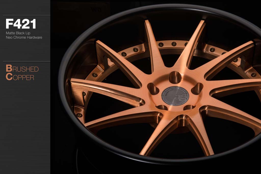 AVANT GARDE AG F421 - BRUSHED COPPER