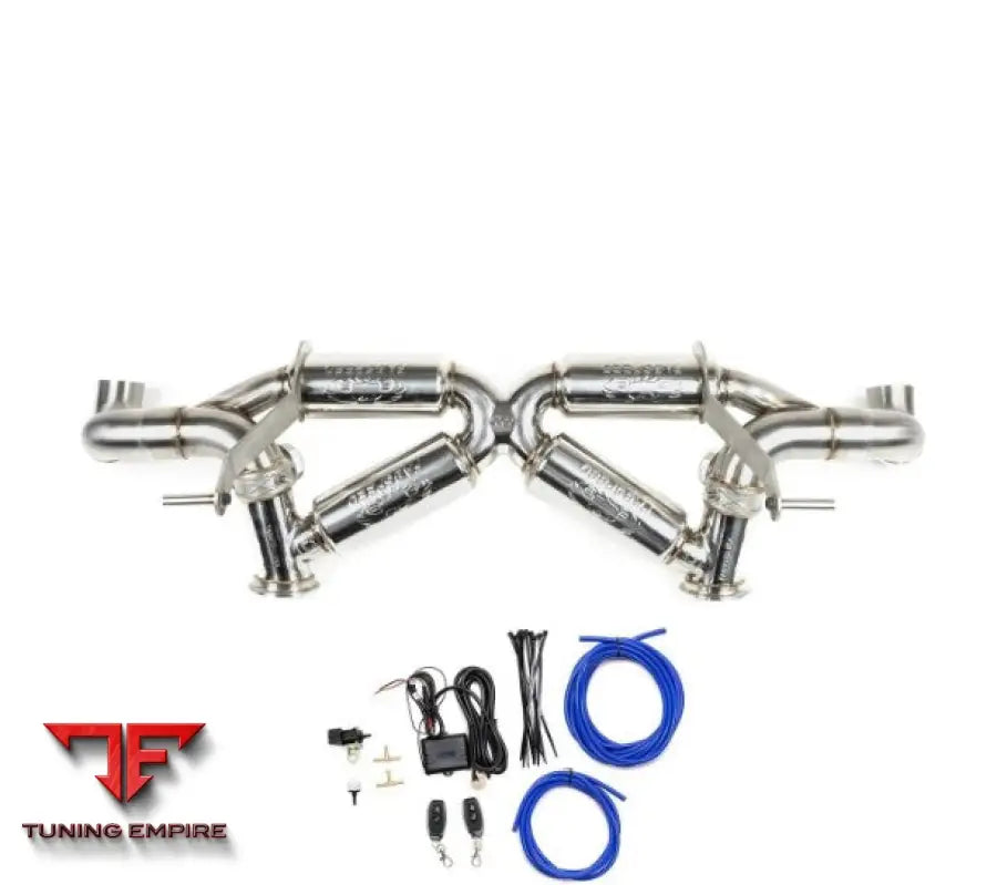 FABSPEED AUDI R8 V10 VALVETRONIC SUPERSPORT X-PIPE EXHAUST SYSTEM
