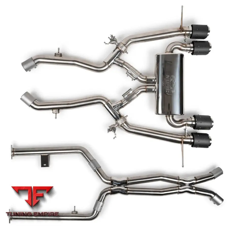 FABSPEED BMW M2 (G87) VALVED EXHAUST SYSTEM AND INTERMEDIATE X-PIPE (2023+)