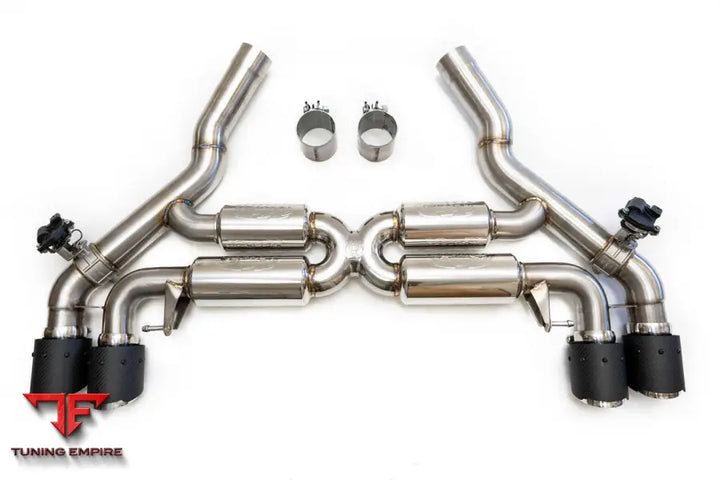 FABSPEED BMW M5 F90 VALVETRONIC EXHAUST SYSTEM WITH QUAD STYLE TIPS