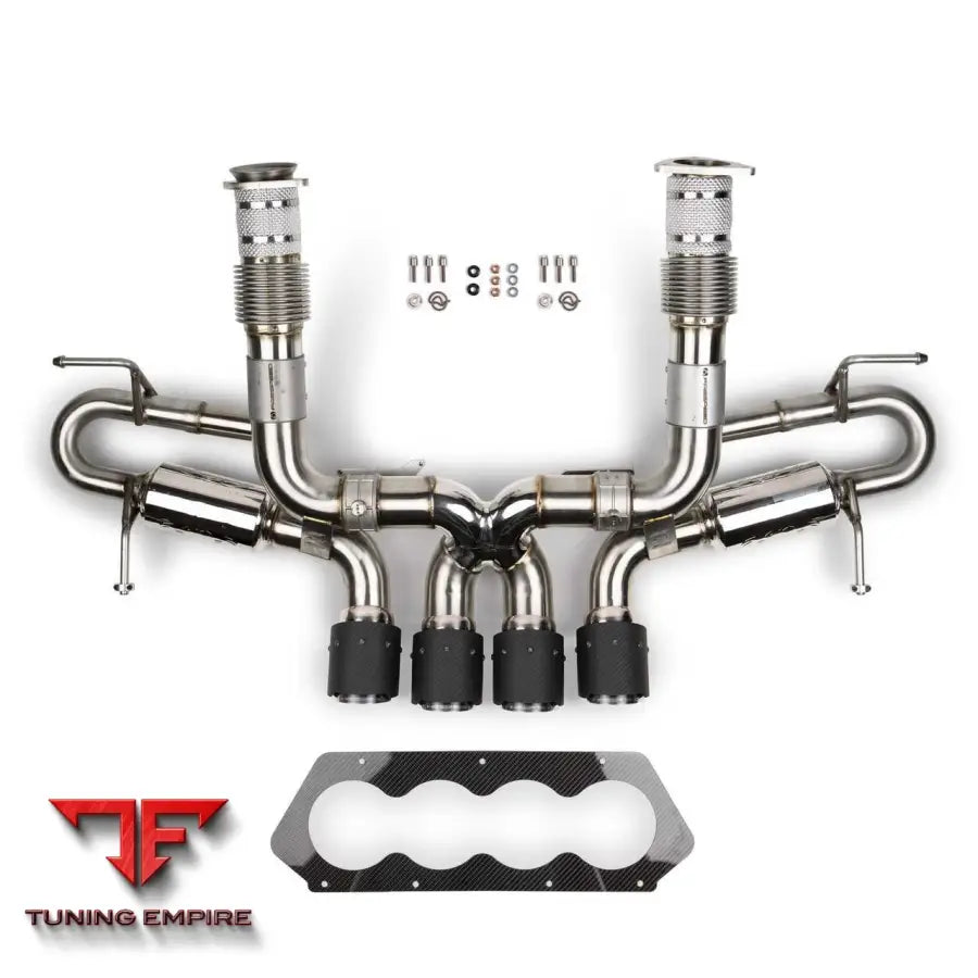 FABSPEED CHEVROLET CORVETTE C8 STINGRAY/E-RAY VALVED CENTER EXIT CONVERSION EXHAUST SYSTEM (2023+)