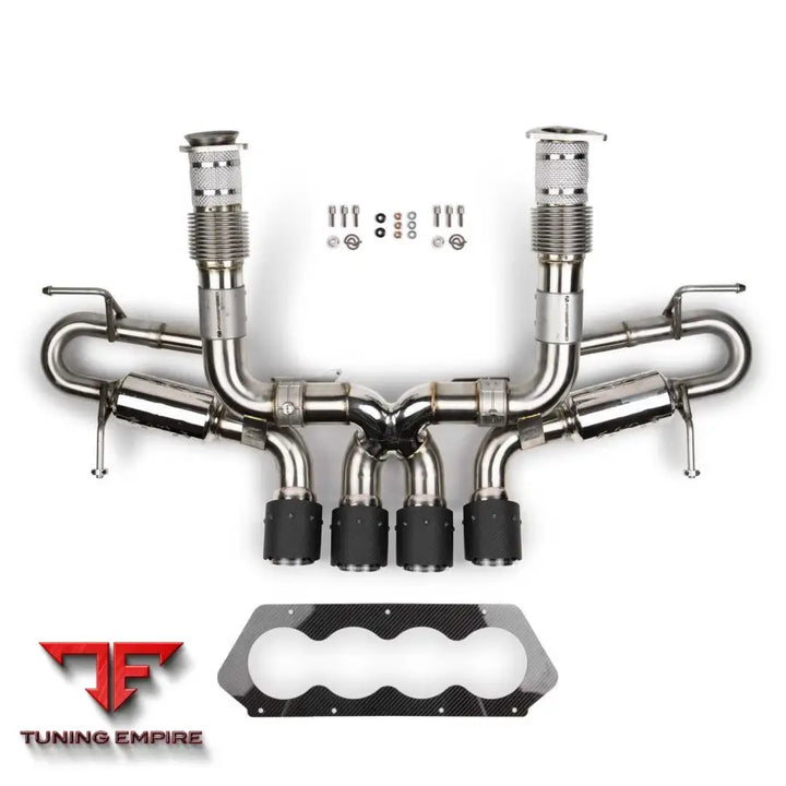 FABSPEED CHEVROLET CORVETTE C8 STINGRAY/E-RAY VALVED CENTER EXIT CONVERSION EXHAUST SYSTEM (2023+)