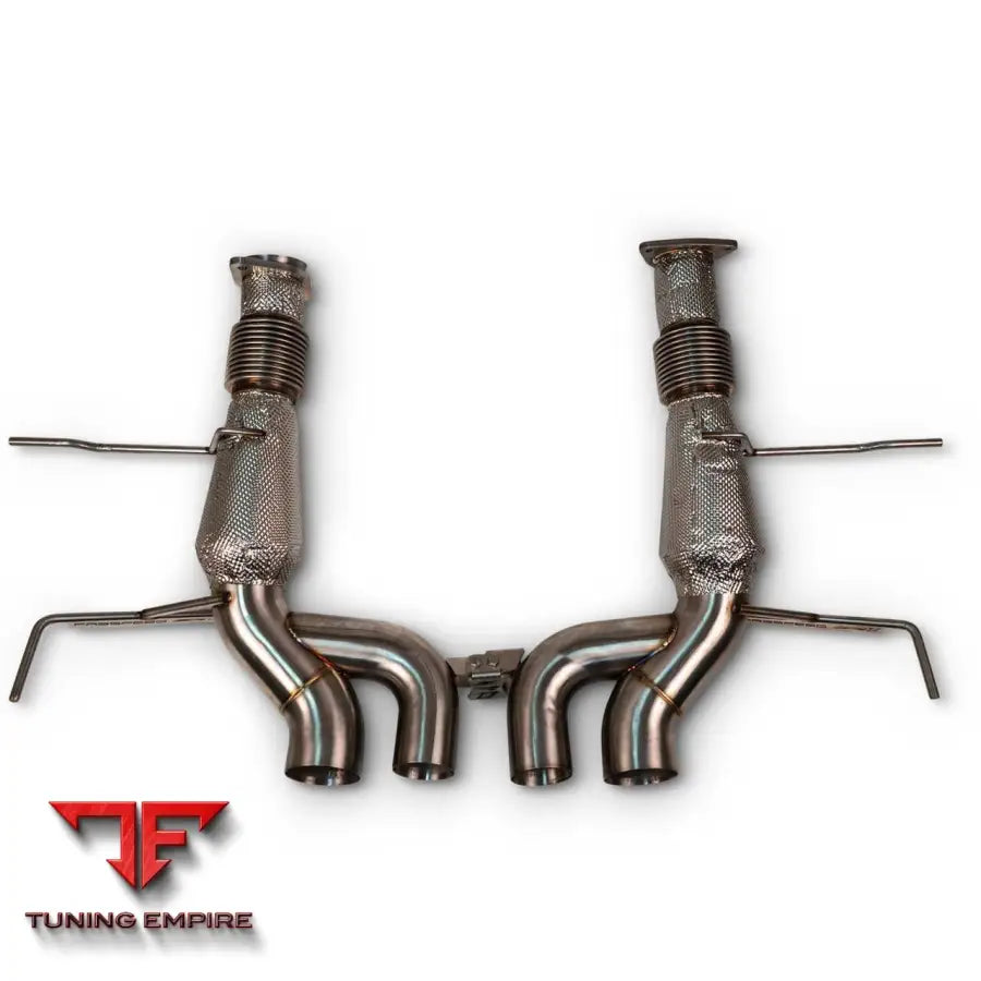 FABSPEED CHEVROLET CORVETTE C8 ZR1 STAINLESS STEEL MEGAPHONE CAT-BACK EXHAUST SYSTEM (2025+)