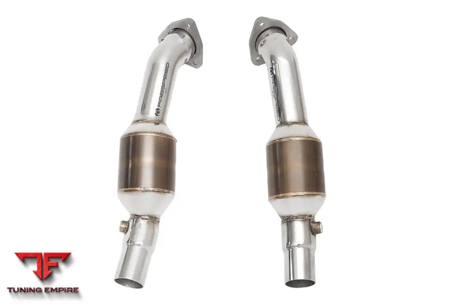 FABSPEED FERRARI F430 SPORT CATALYTIC CONVERTERS (2005-2009)