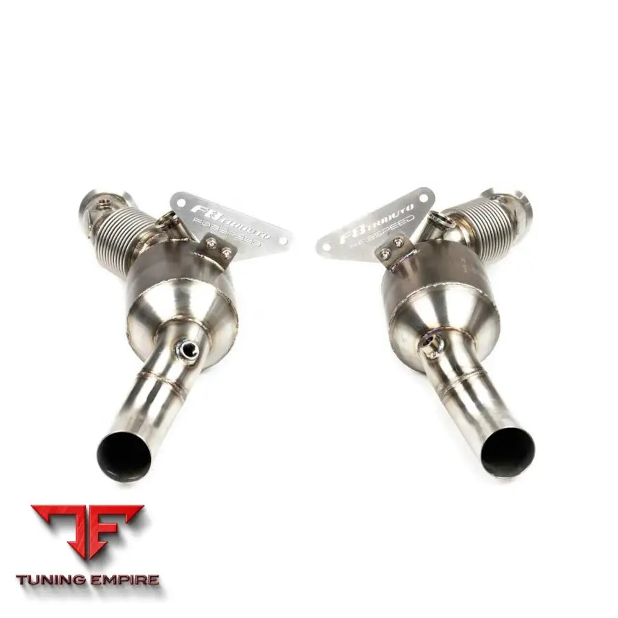 FABSPEED FERRARI F8 TRIBUTO SPORT CATALYTIC CONVERTERS (2020+)