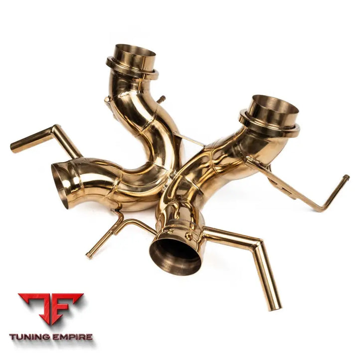 FABSPEED MCLAREN 600LT SUPREME TITANIUM X-PIPE EXHAUST SYSTEM