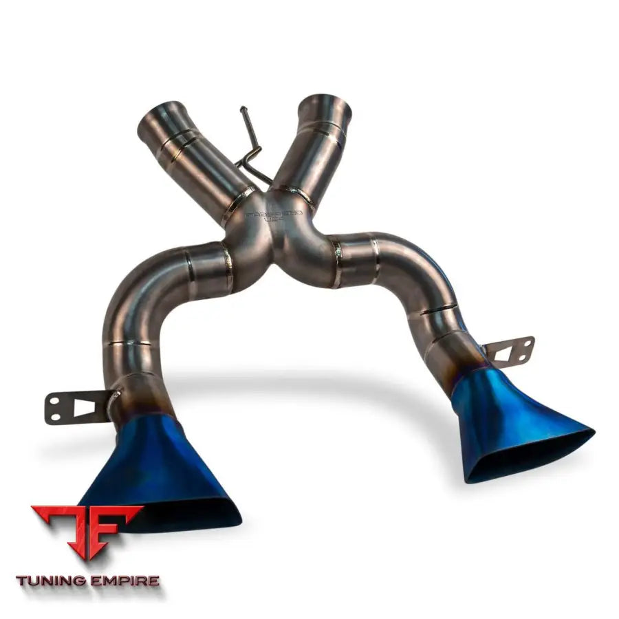 FABSPEED MCLAREN 650S SUPREME TITANIUM X-PIPE EXHAUST SYSTEM (2014-2017)