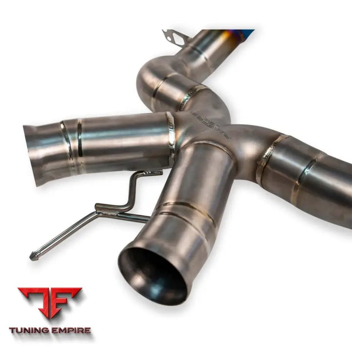 FABSPEED MCLAREN 650S SUPREME TITANIUM X-PIPE EXHAUST SYSTEM (2014-2017)