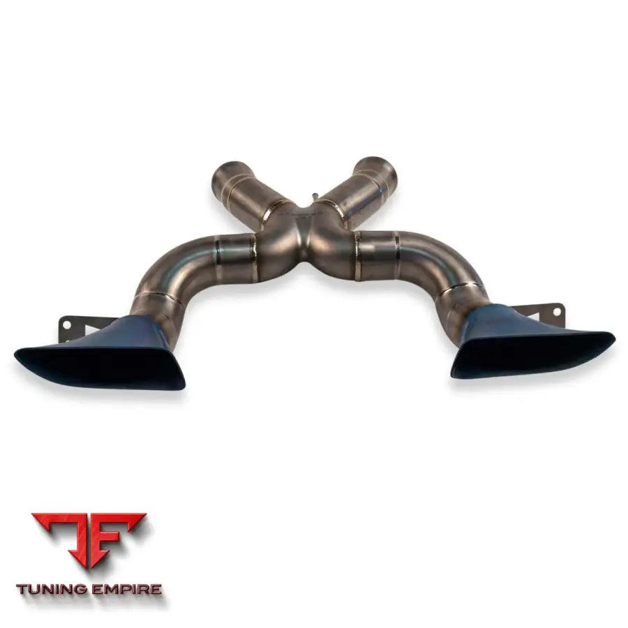 FABSPEED MCLAREN 650S SUPREME TITANIUM X-PIPE EXHAUST SYSTEM (2014-2017)