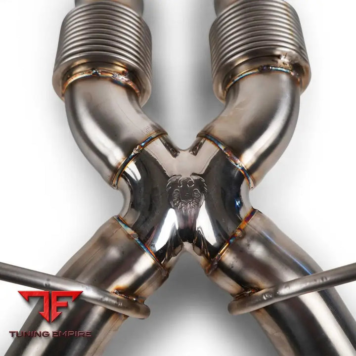 FABSPEED MCLAREN ARTURA SUPERSPORT X-PIPE REAR CAT-BACK EXHAUST SYSTEM