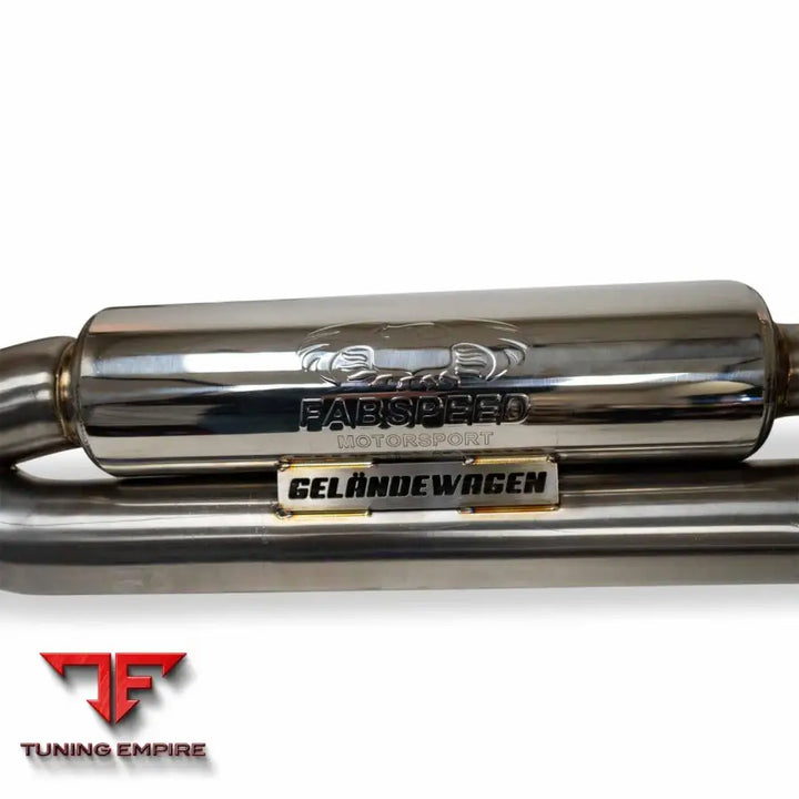 FABSPEED MERCEDES-BENZ G550 VALVED EXHAUST WITH TRIPLE TIPS (2019+)