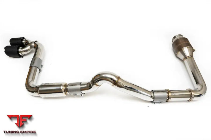 FABSPEED PORSCHE 718 BOXSTER|CAYMAN SUPERCUP TURBOBACK EXHAUST SYSTEM (2017+)