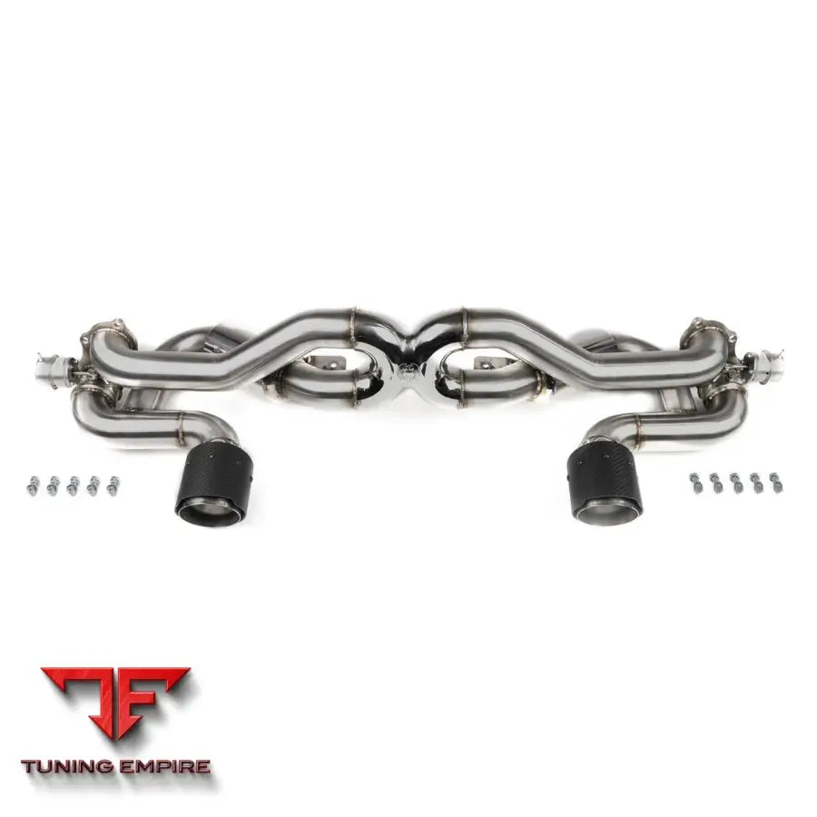 FABSPEED PORSCHE 718 GT4/GTS/SPYDER VALVETRONIC X-PIPE EXHAUST SYSTEM (2020+)