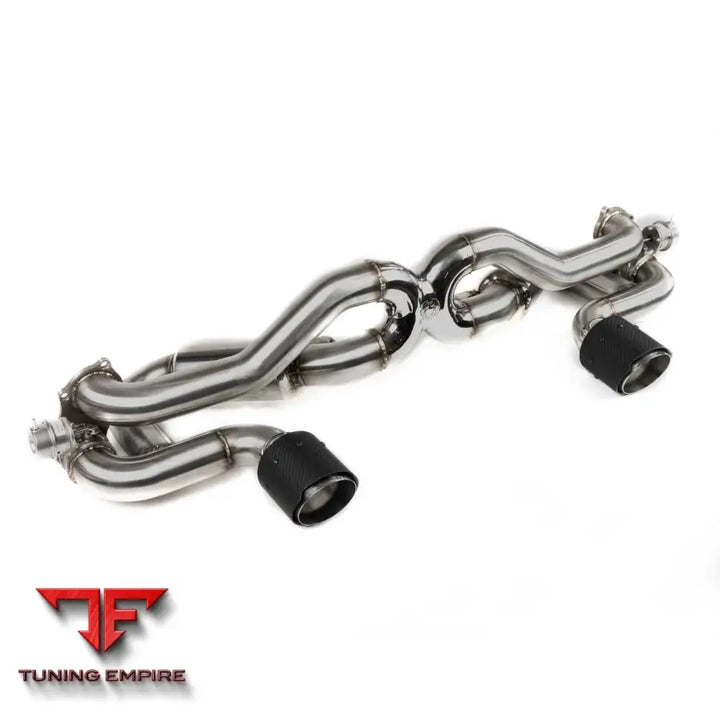 FABSPEED PORSCHE 718 GT4/GTS/SPYDER VALVETRONIC X-PIPE EXHAUST SYSTEM (2020+)