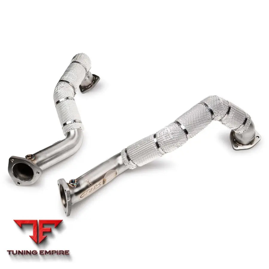 FABSPEED PORSCHE 718 GT4 RS / SPYDER RS OVER AXLE LINK PIPES (2022+)