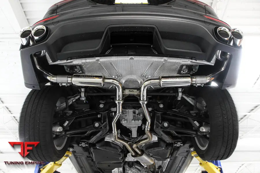 FABSPEED PORSCHE 958.2 CAYENNE TURBO/TURBO S SUPERCUP EXHAUST SYSTEM (2015-2018)