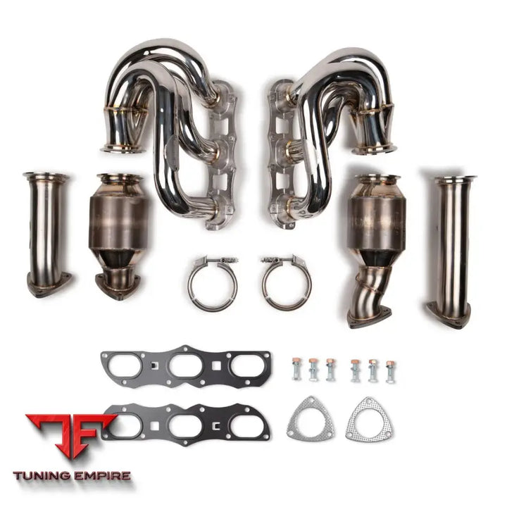 FABSPEED PORSCHE 987.2 BOXSTER/CAYMAN HEADERS WITH HJS CATALYTIC CONVERTERS (2013-2016)