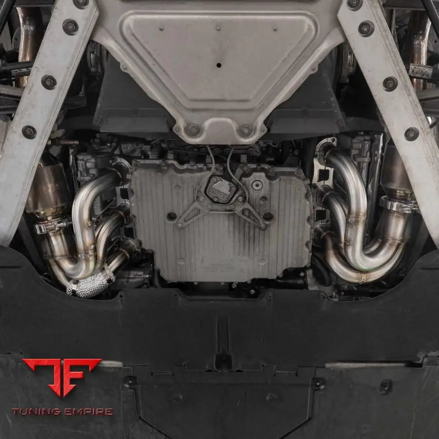 FABSPEED PORSCHE 987.2 BOXSTER/CAYMAN HEADERS WITH HJS CATALYTIC CONVERTERS (2013-2016)