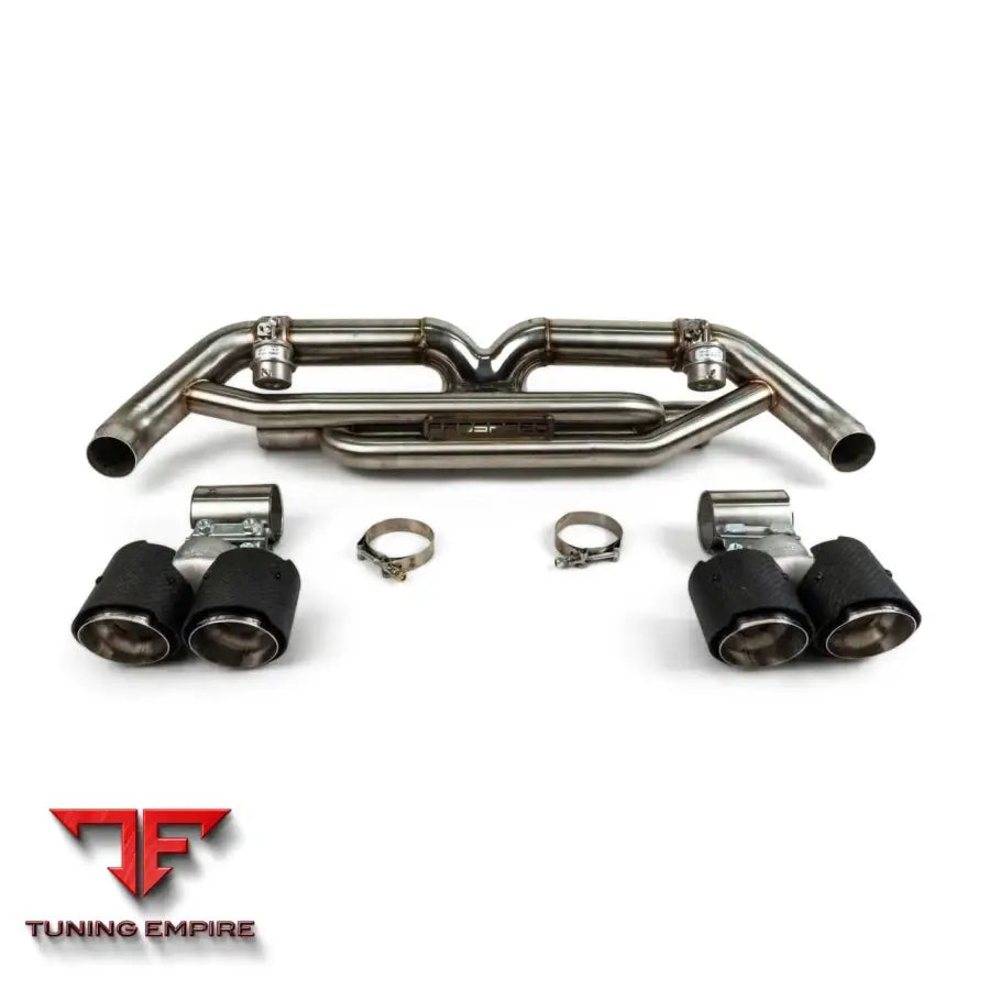 FABSPEED PORSCHE 991.2 CARRERA VALVETRONIC CENTER MUFFLER BYPASS X-PIPE (NON-PSE ONLY)