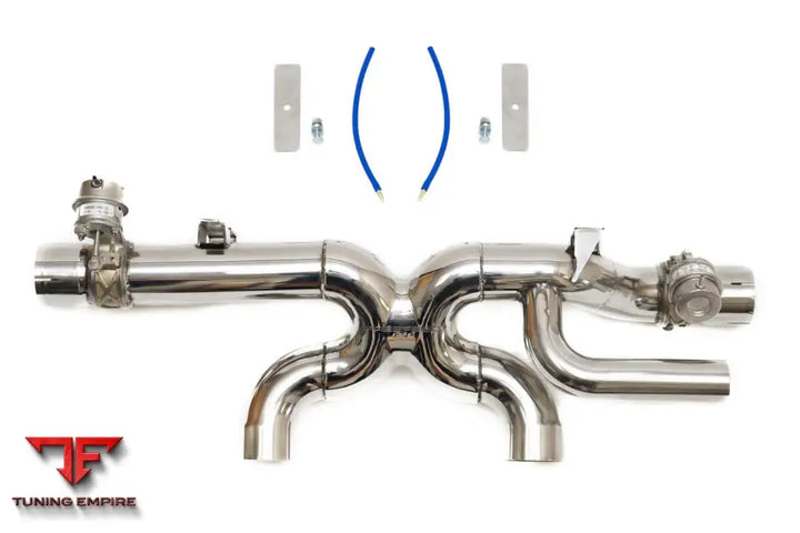 FABSPEED PORSCHE 991.2 CARRERA VALVETRONIC CENTER MUFFLER BYPASS X-PIPE (PSE ONLY)