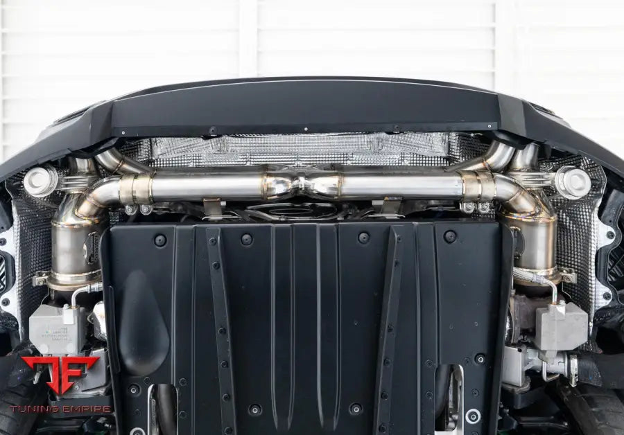 FABSPEED PORSCHE 991.2 GT2 RS CENTER MUFFLER BYPASS X-PIPE (2018+)