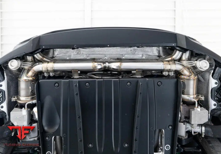 FABSPEED PORSCHE 991.2 GT2 RS CENTER MUFFLER BYPASS X-PIPE (2018+)