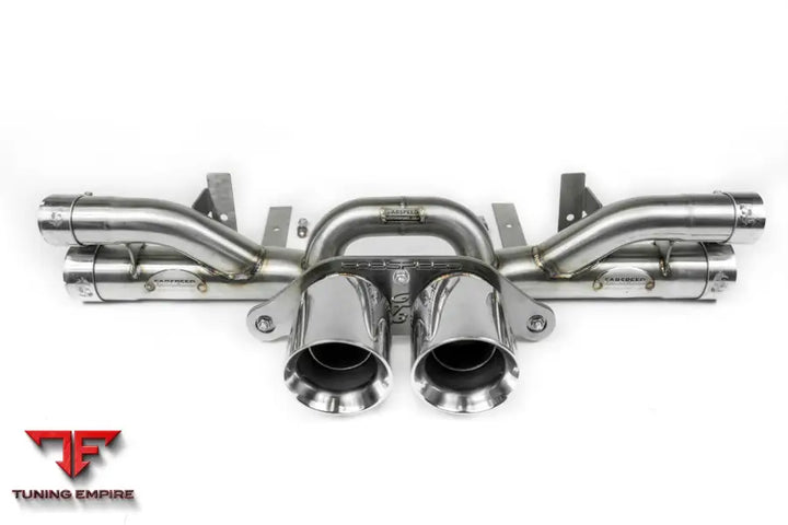 FABSPEED PORSCHE 991.2 GT3/GT3 RS CENTER MUFFLER BYPASS PIPE (2017-2019)